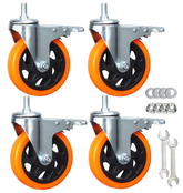 4 inch caster set for Elegoo Orange Storm Giga