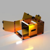 Clearview UV printer fume control enclosure render, reference for the Flashforge CJ270 enclosure