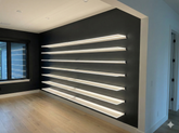 Edge Lit LED Shelves