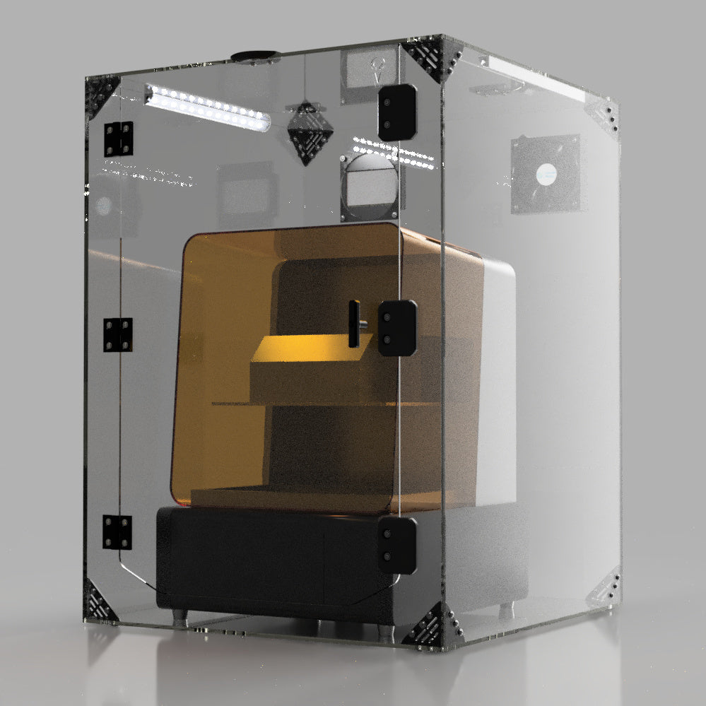 hey gears Formlabs Form 3 SLA Resin 3D Printer Enclosure V2.0 – Clearview Plastics