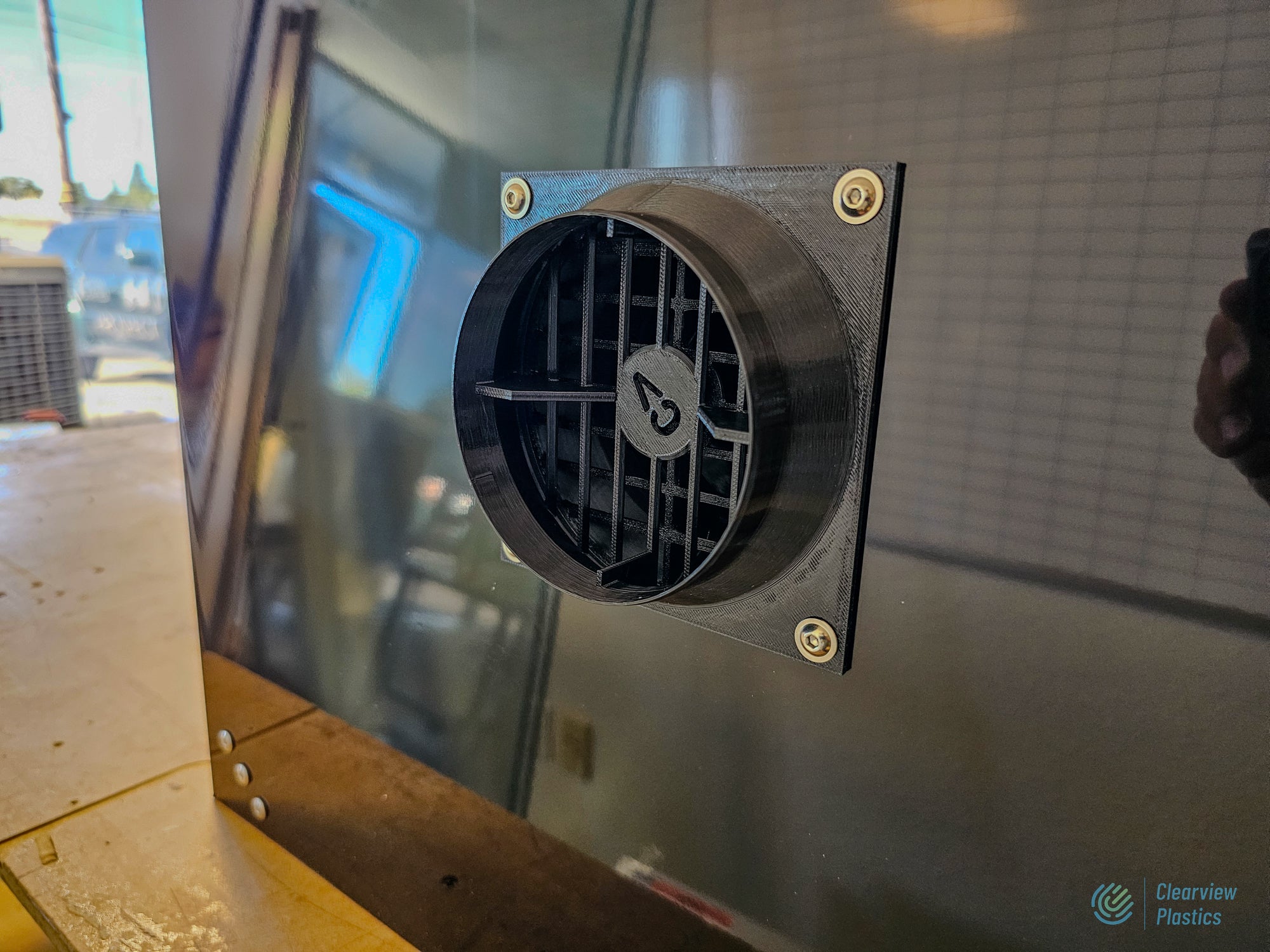 UV/Fiber Galvo Laser Marker Engraver Enclosure with Laser viewing Window (Universal Fit)