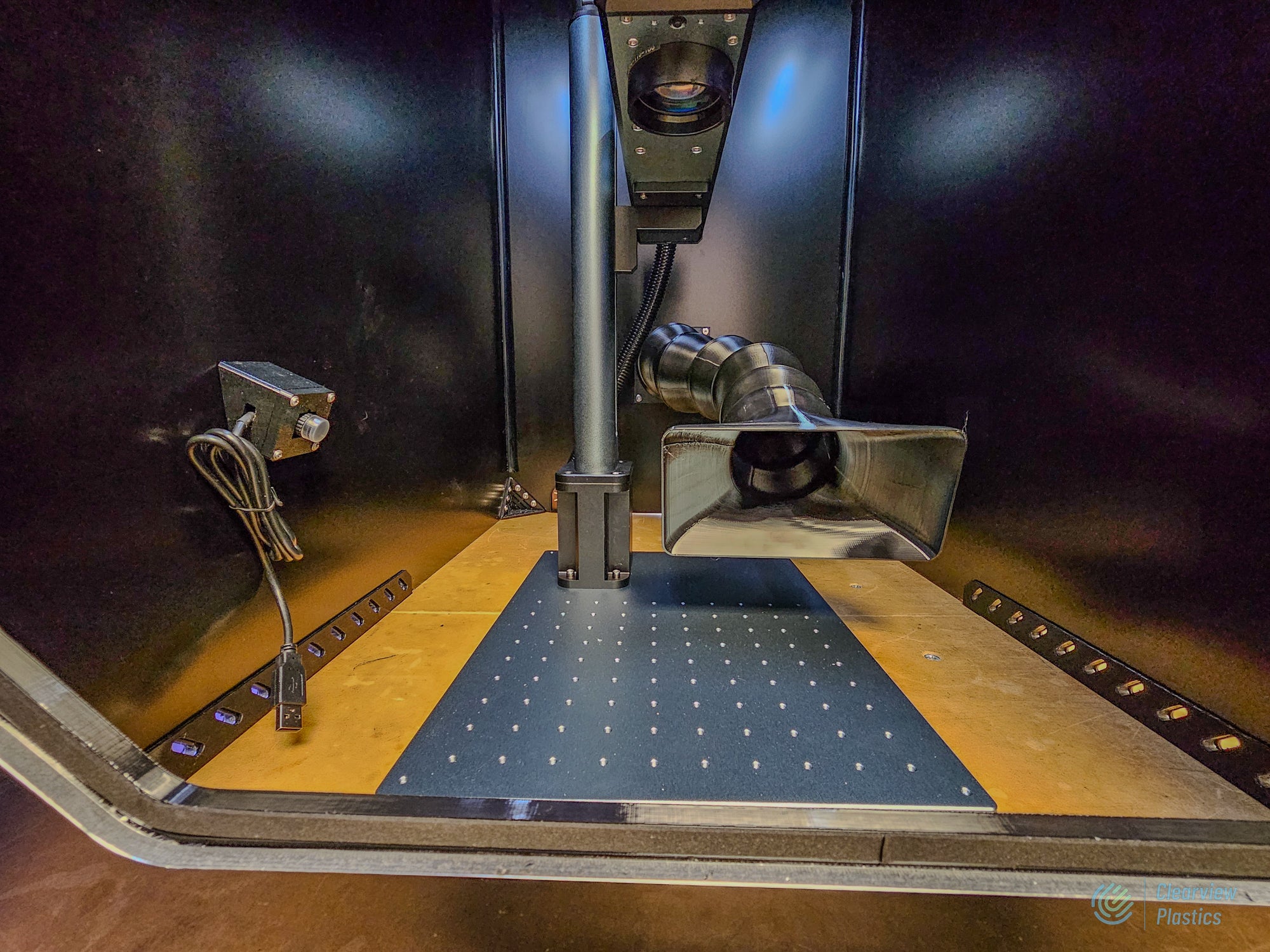 UV/Fiber Galvo Laser Marker Engraver Enclosure with Laser viewing Window (Universal Fit)