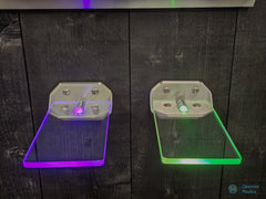 Edge Lit LED Mini shelving