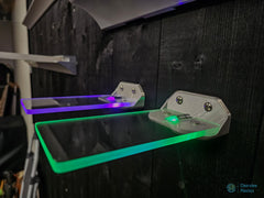 Edge Lit LED Mini shelving