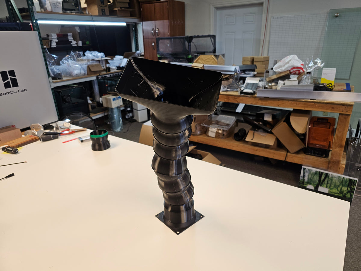 Modular Segmented Exhaust Hose – Precision Airflow Control for Workshops