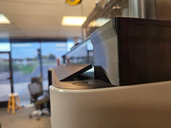 Bambu H2D/H2S Lid Riser with smoked acrylic panels