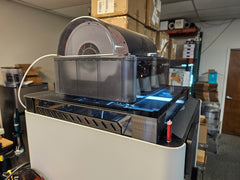 Bambu H2D/H2S Lid Riser with smoked acrylic panels