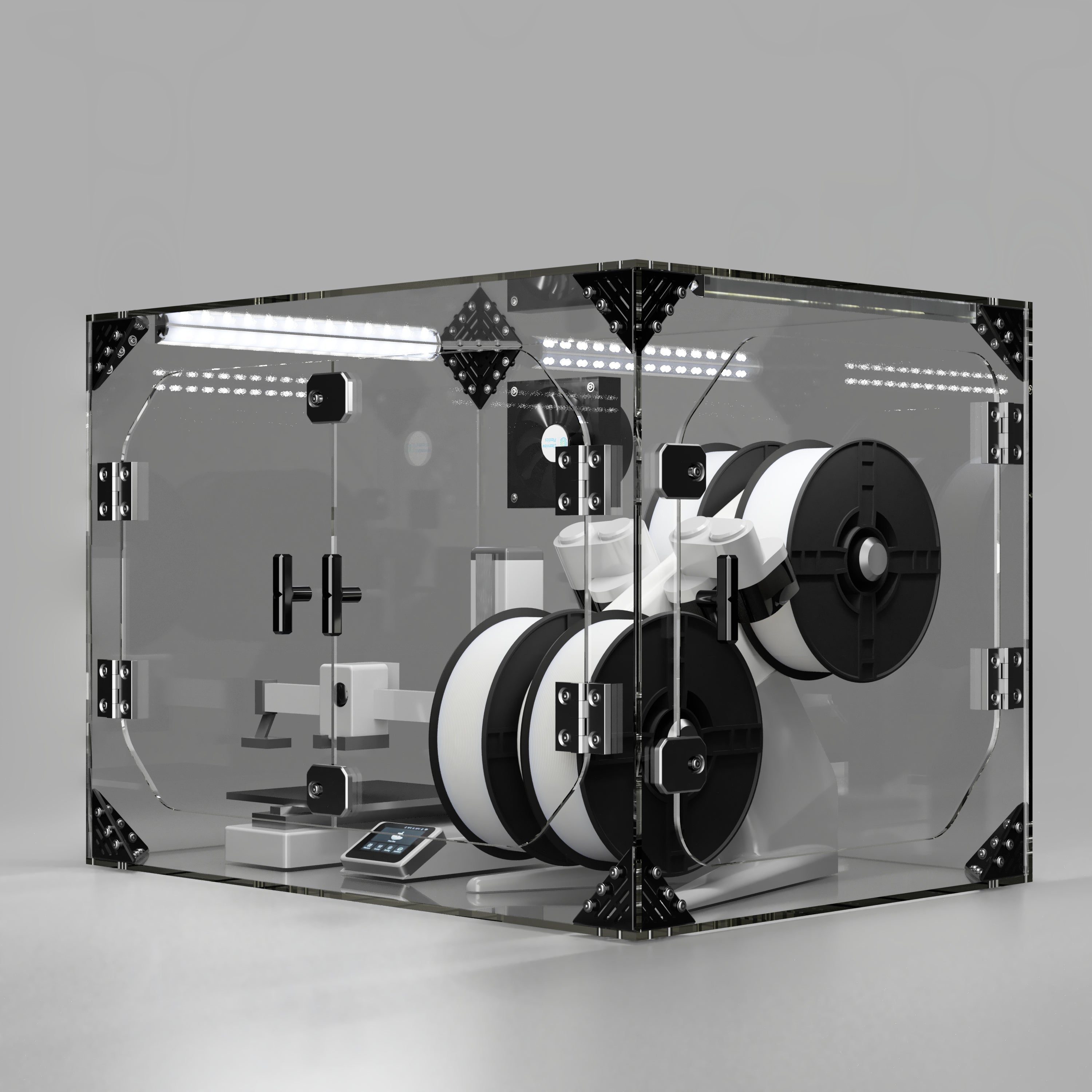Bambu Lab A1 Mini Enclosure Kit – Clearview Plastics