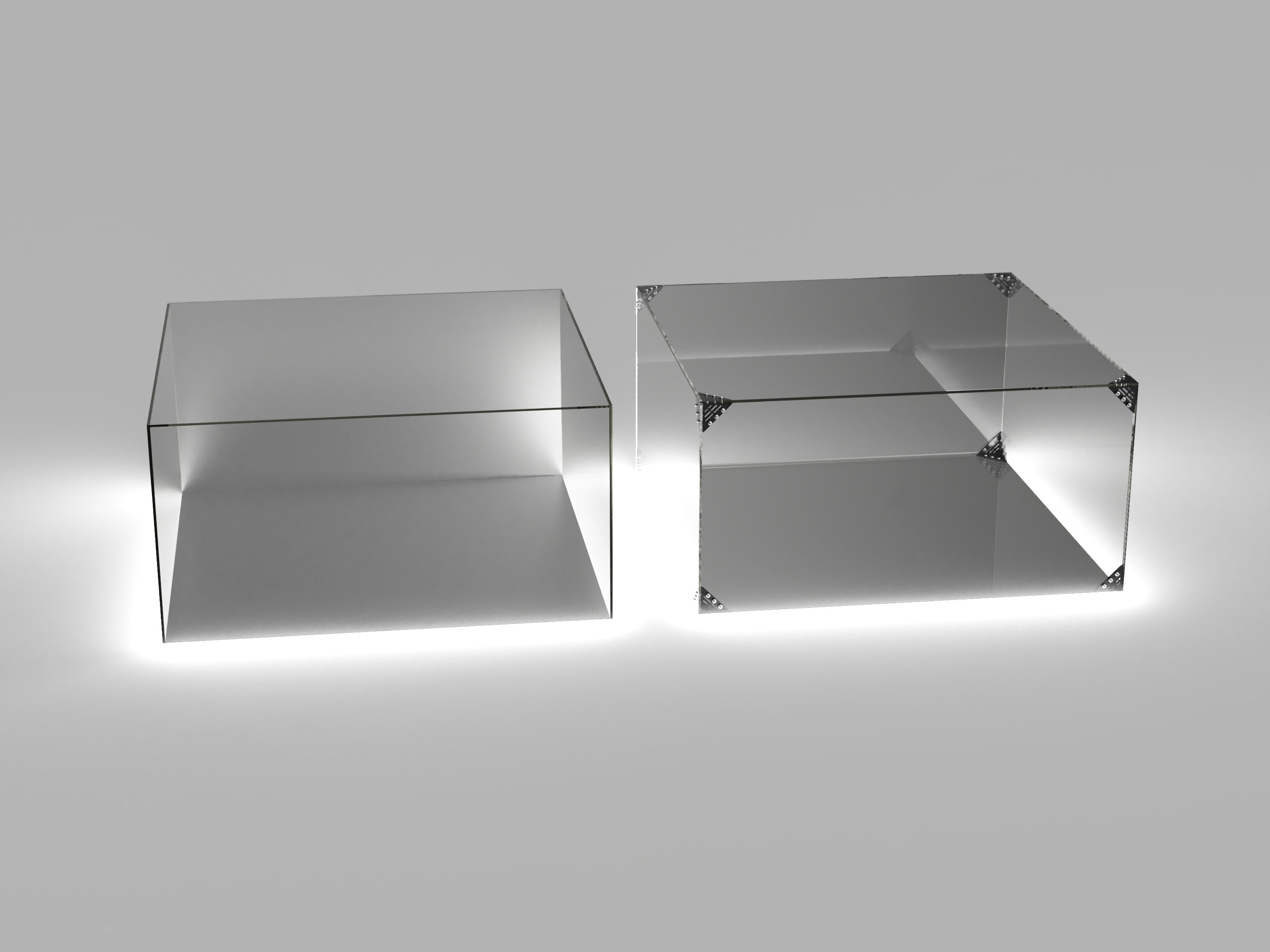 Edge Lit LED Display Box – Clearview Plastics