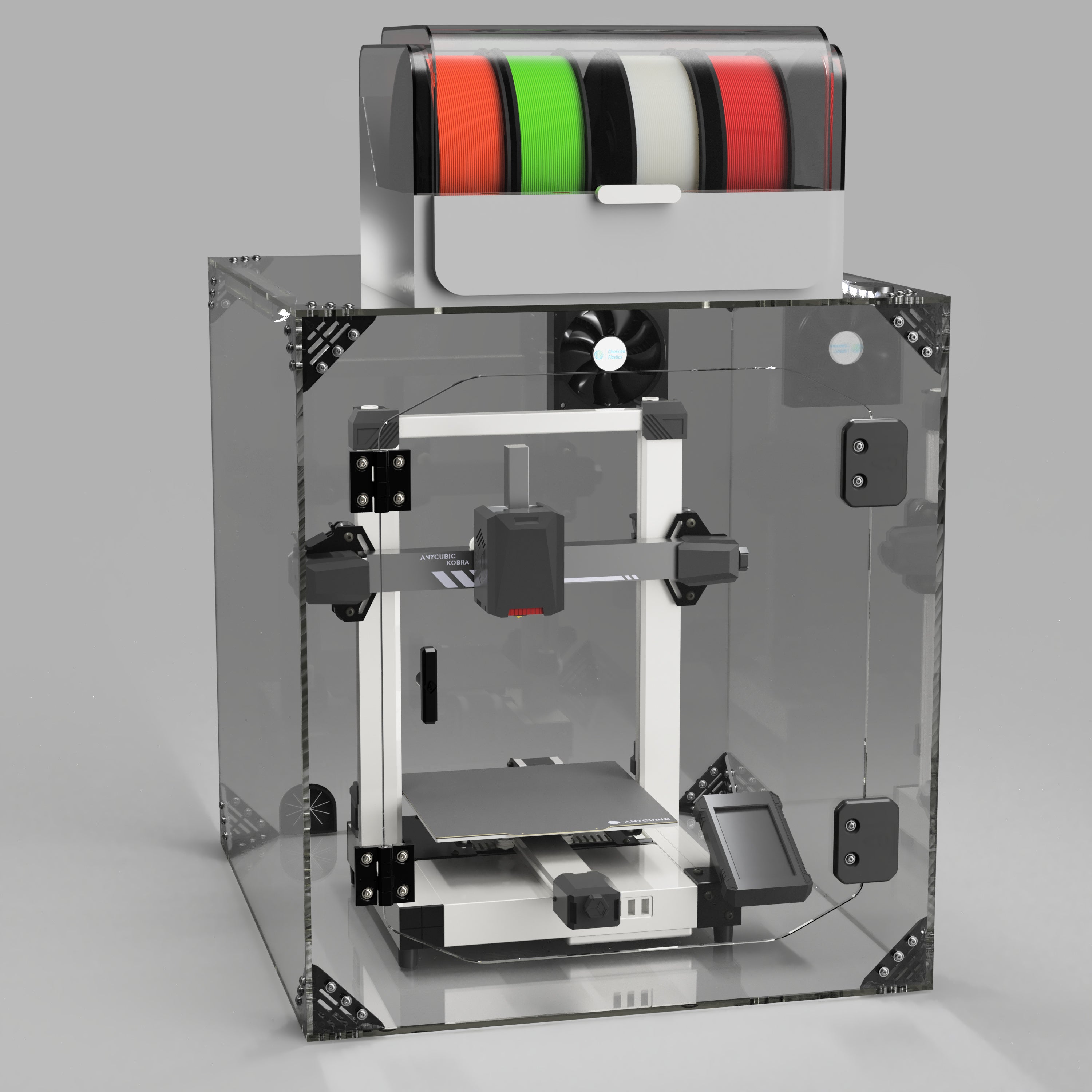 Enclosure Kit Anycubic Kobra 3 Max Enclosure Kit – Clearview Plastics