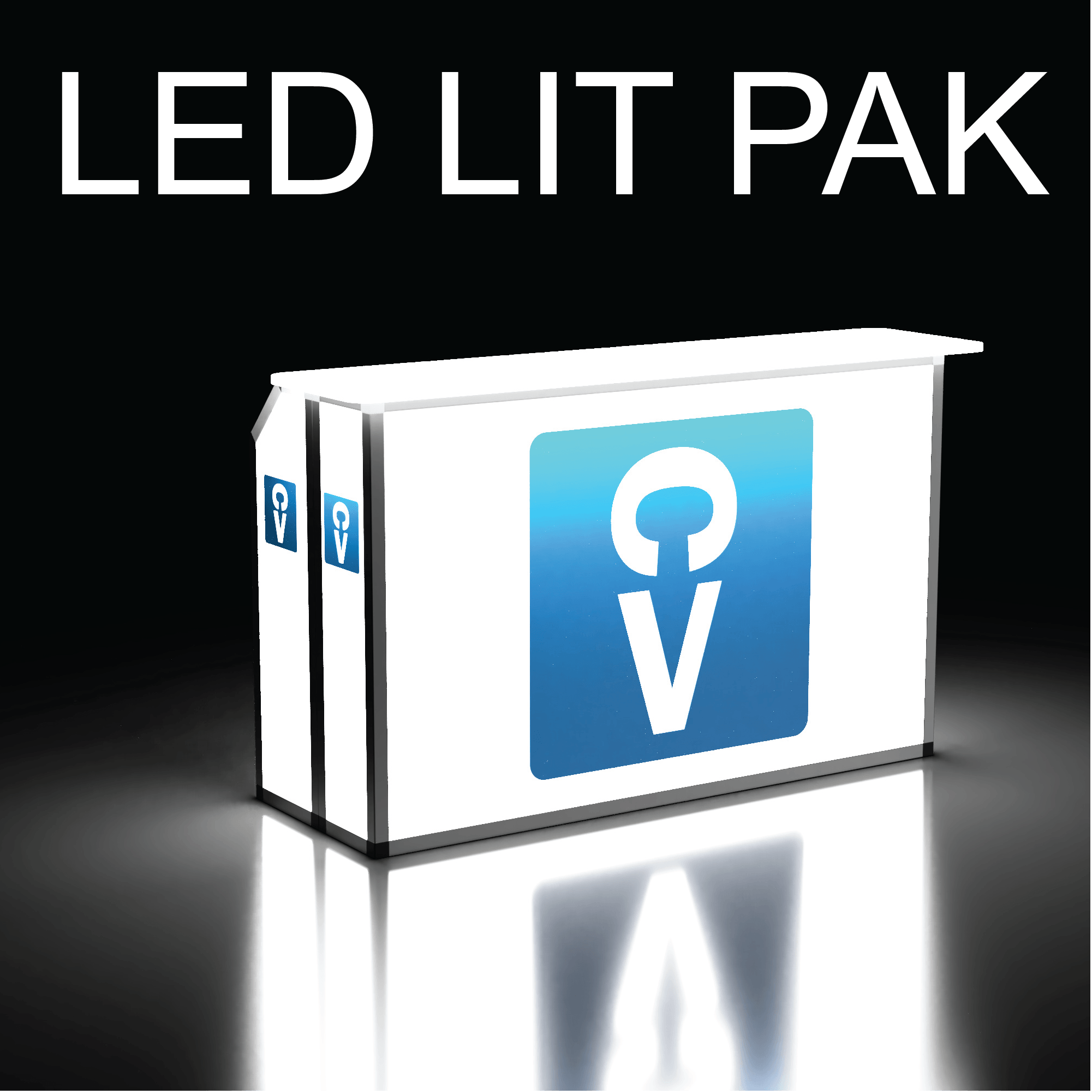 LED Backlighting - With Battery and Wall Plug