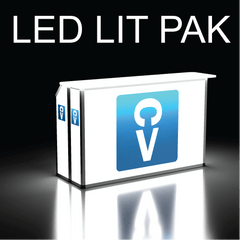 LED Backlighting - With Battery and Wall Plug