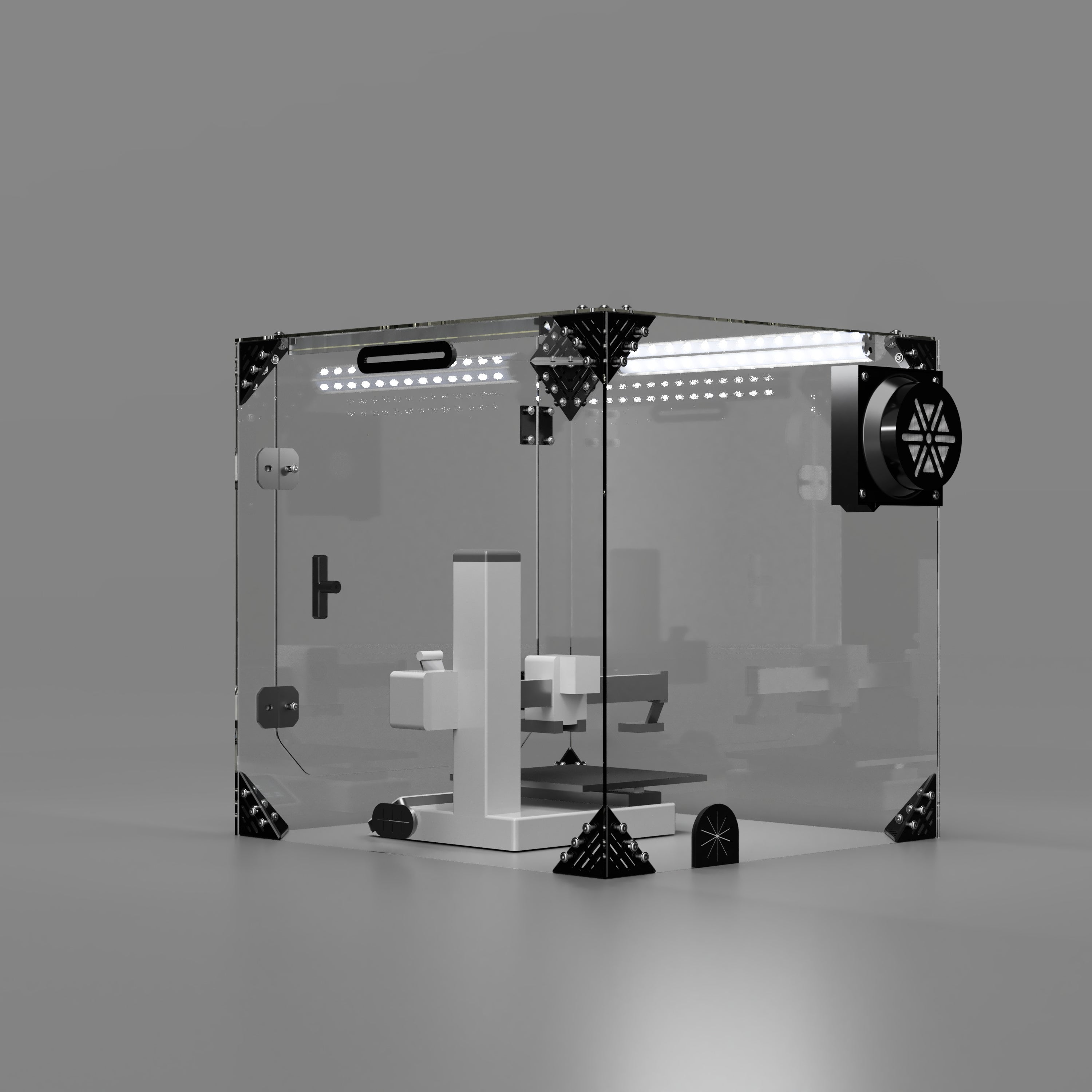 Bambu Lab A1 Mini Enclosure Kit – Clearview Plastics