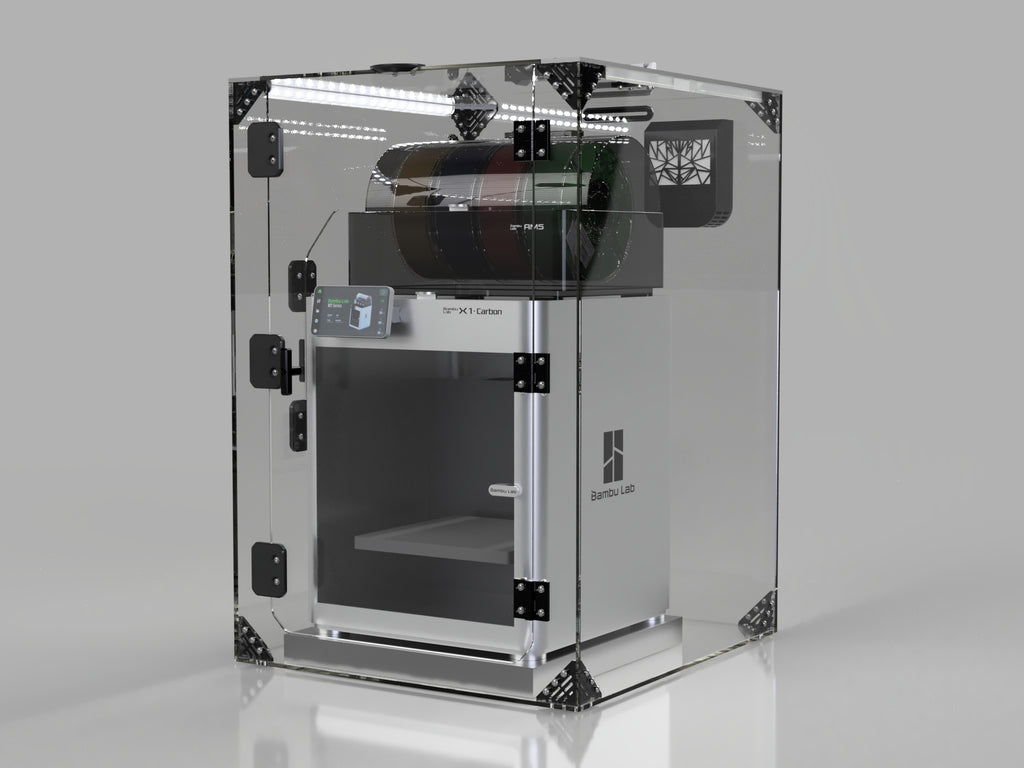 Bambu Lab X2D, P2S external Enclosure V4 – Clearview Plastics