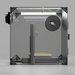 Clearview Ender 3 V3 enclosure render, reference view for the Ender 3 V3 Mega enclosure