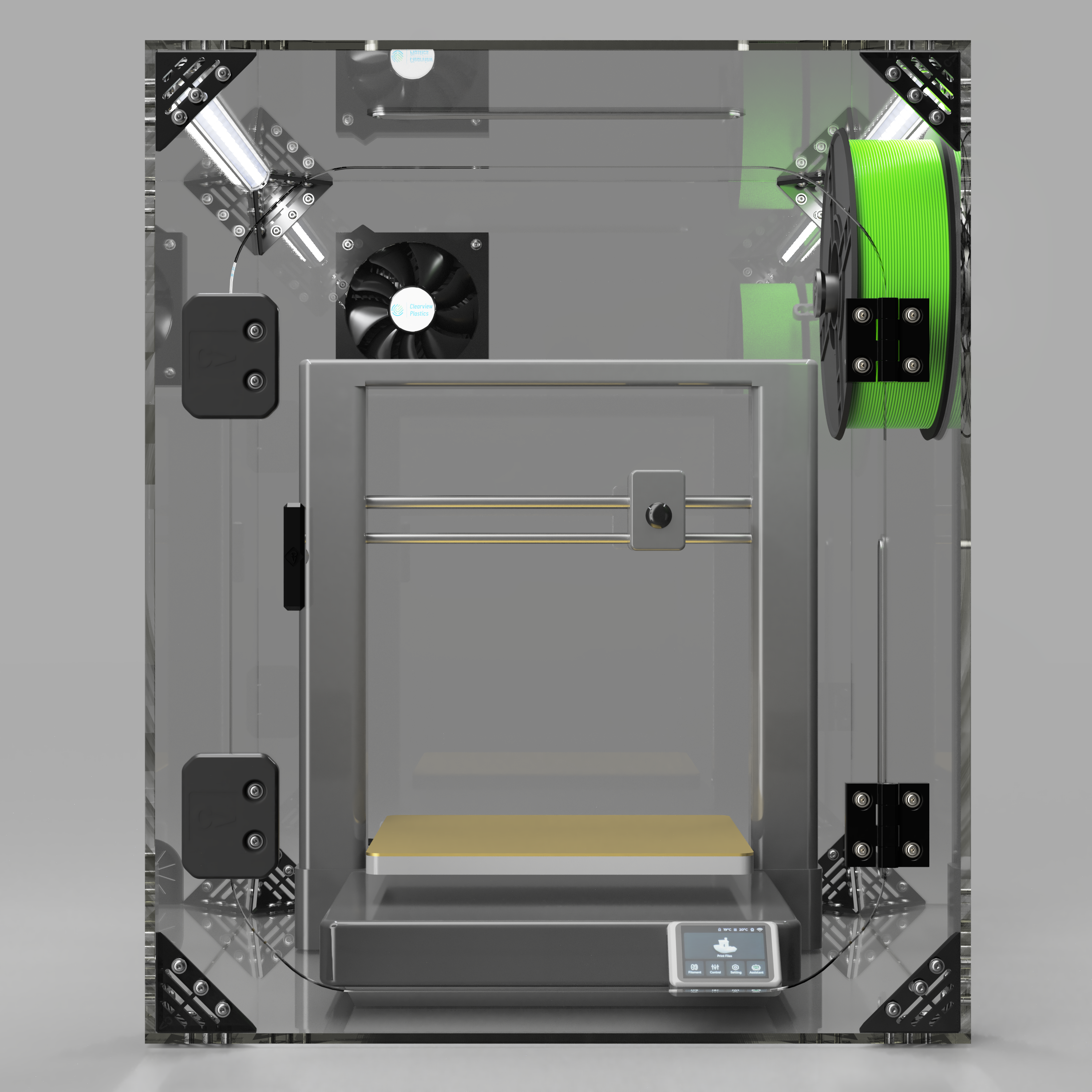 Creality Official Enclosure Tent For Ender 3, 3 Pro, 3 V2 3D Printer - 48x60x72cm