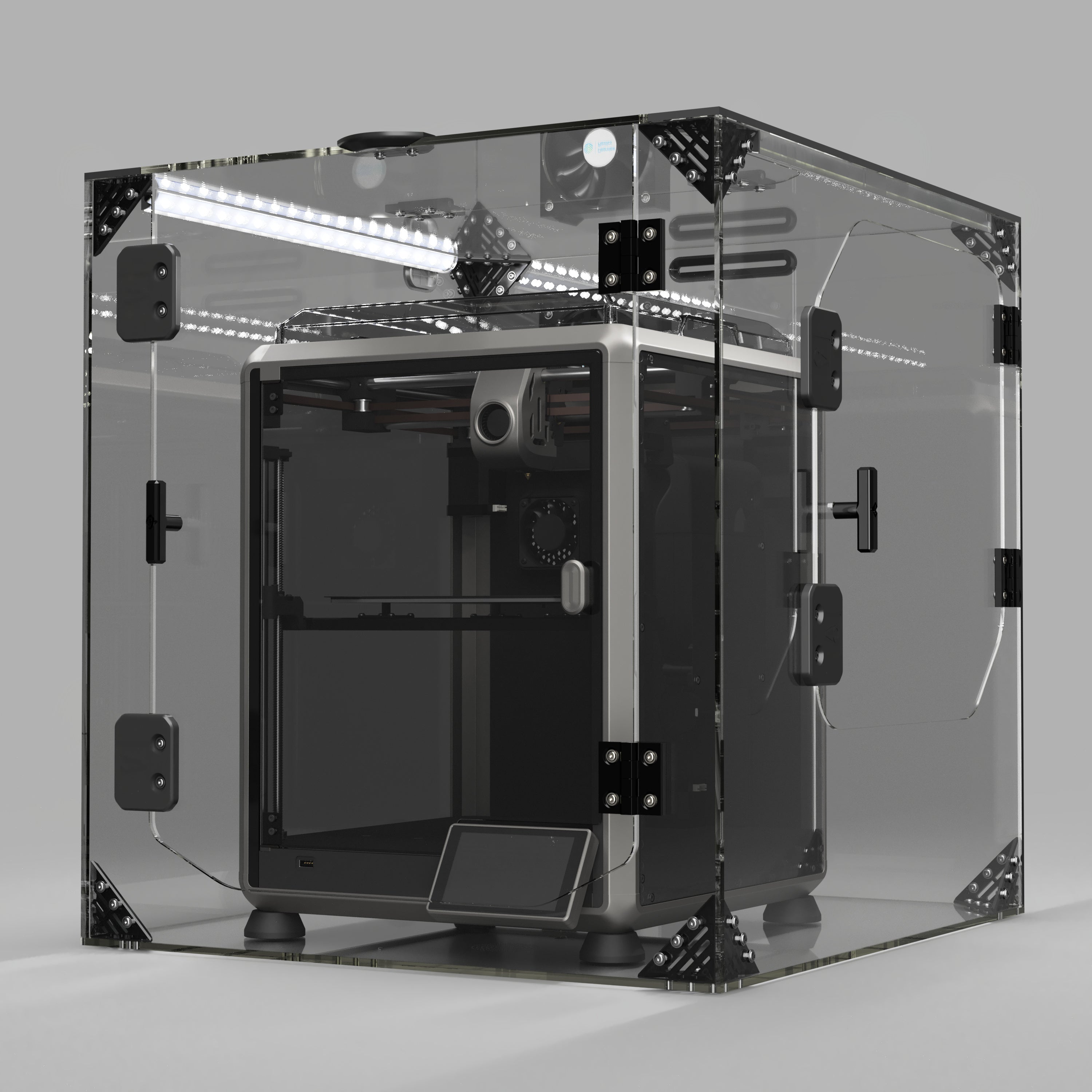 Creality K1, K1C, K1 Max external Enclosure V2 – Clearview Plastics