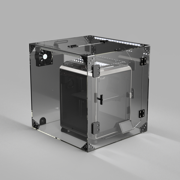 Creality K1, K1C, K1 Max external Enclosure V2 – Clearview Plastics