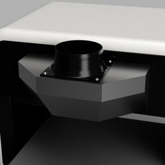Exhaust Adapter for eufyMake E1 UV Printer - Fume Mitigation Add-On