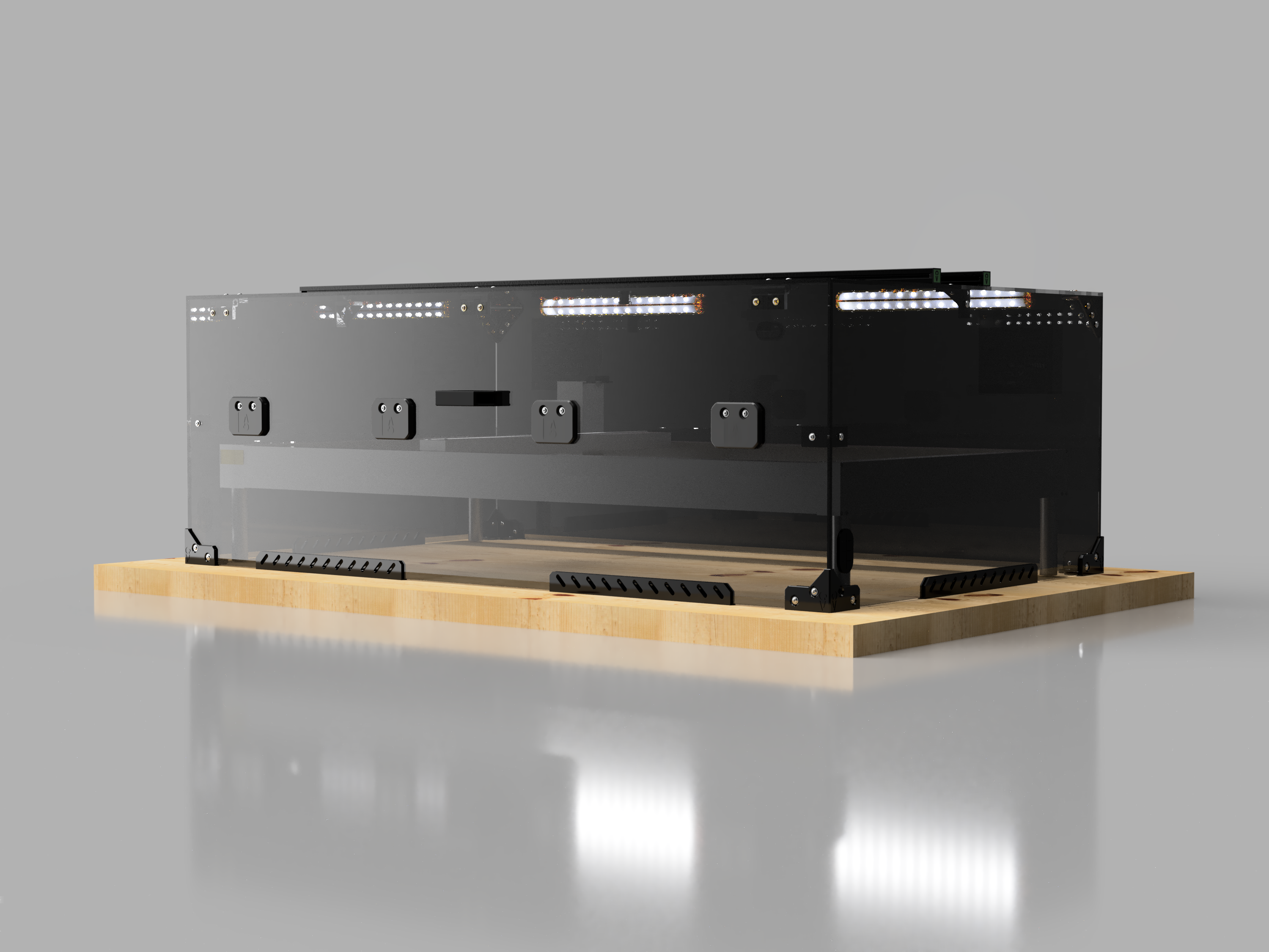 Atomstack Enclosures AtomStack X40 Max Extended Laser Engraver Enclosure Kit V3 – Clearview ...