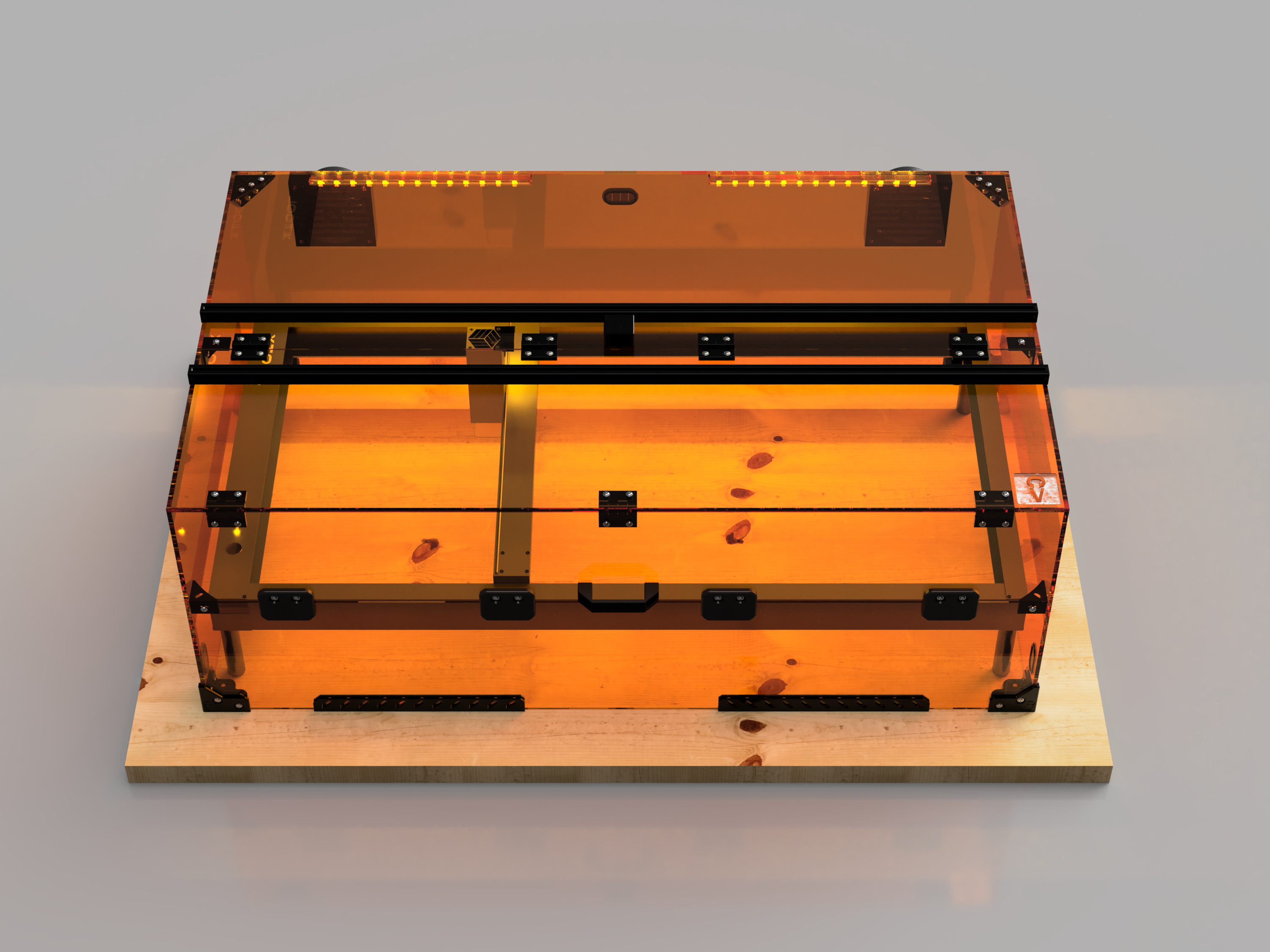 Atomstack Enclosures AtomStack X40 Max Extended Laser Engraver Enclosure Kit V3 – Clearview ...