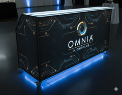 Custom LED Mobile Bar – Foldable, Branded, Event-Ready