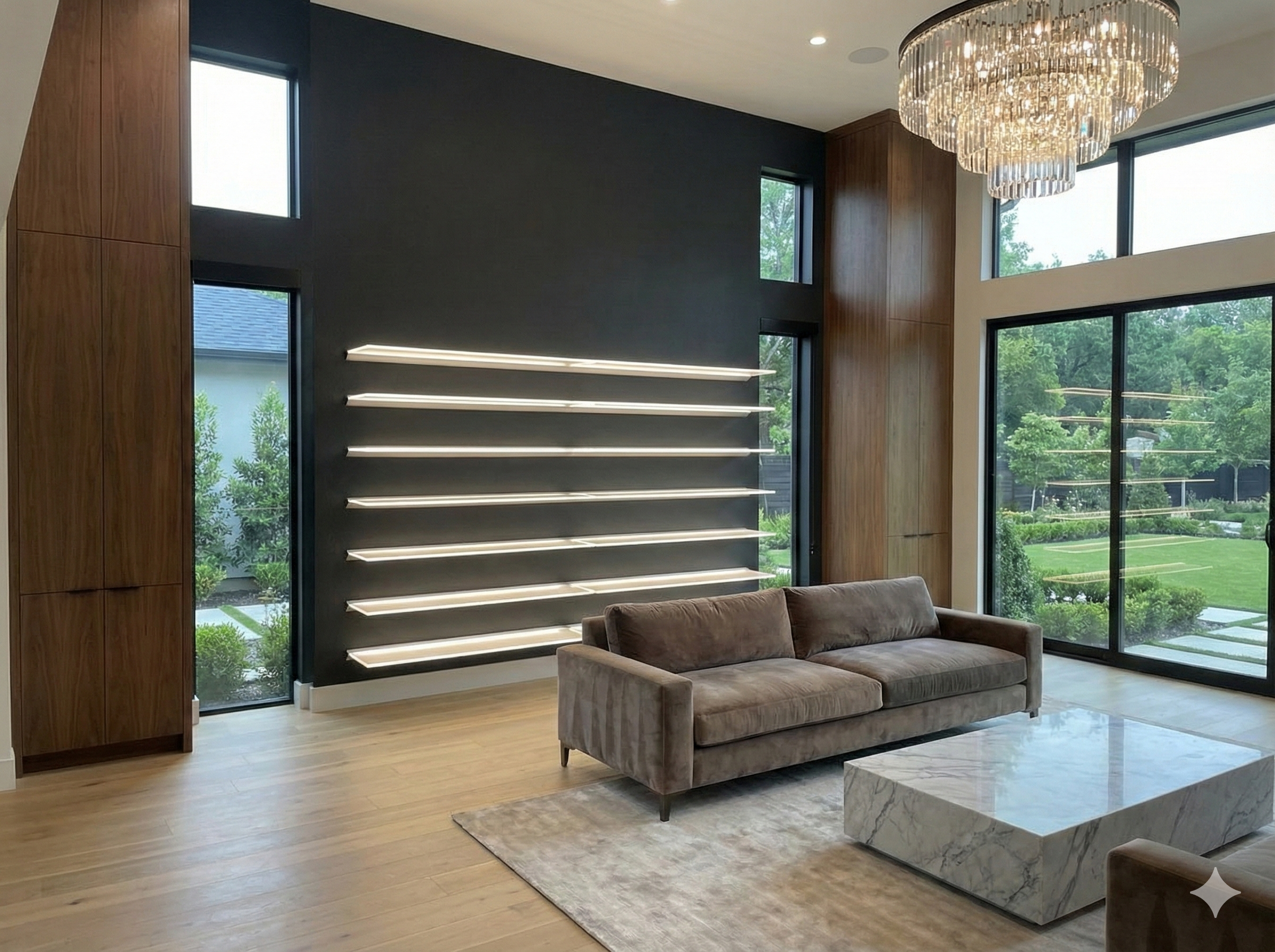 Edge Lit Example Edge Lit LED Shelves – Clearview Plastics