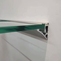 Edge Lit LED Hidden Shelving Brackets - Aluminum Extrusion