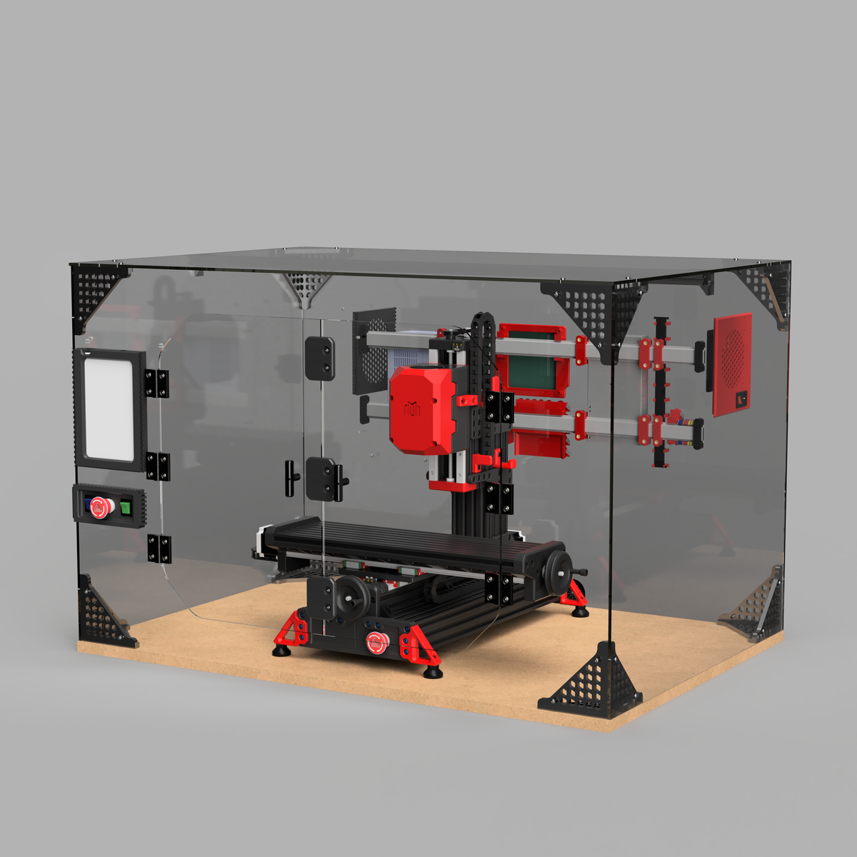 Millennium Machines Milo CNC Enclosure Dust Collection Kit - Coming Soon