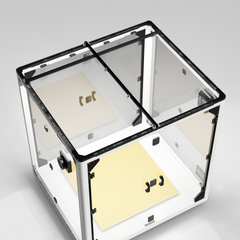 ELEGOO OrangeStorm Giga 3D printer Enclosure VERSION 2 - By Clearview Plastics