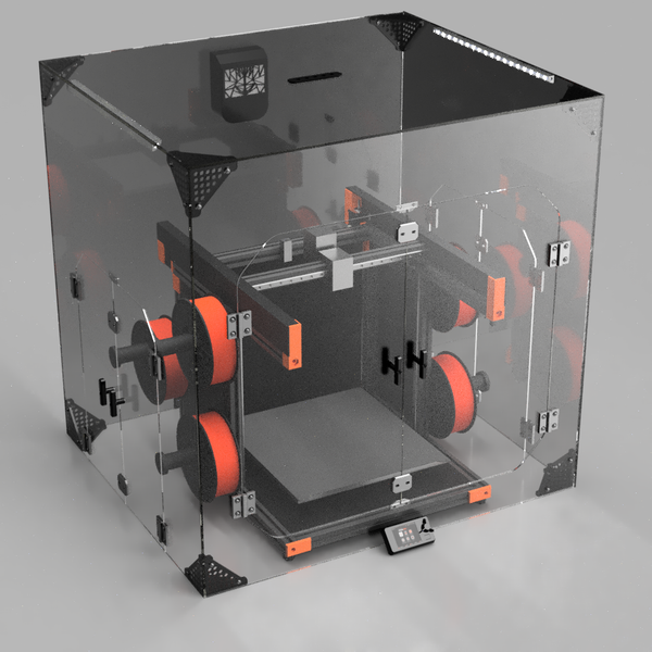 Prusa XL 3D Printer Acrylic Enclosure – Clearview Plastics