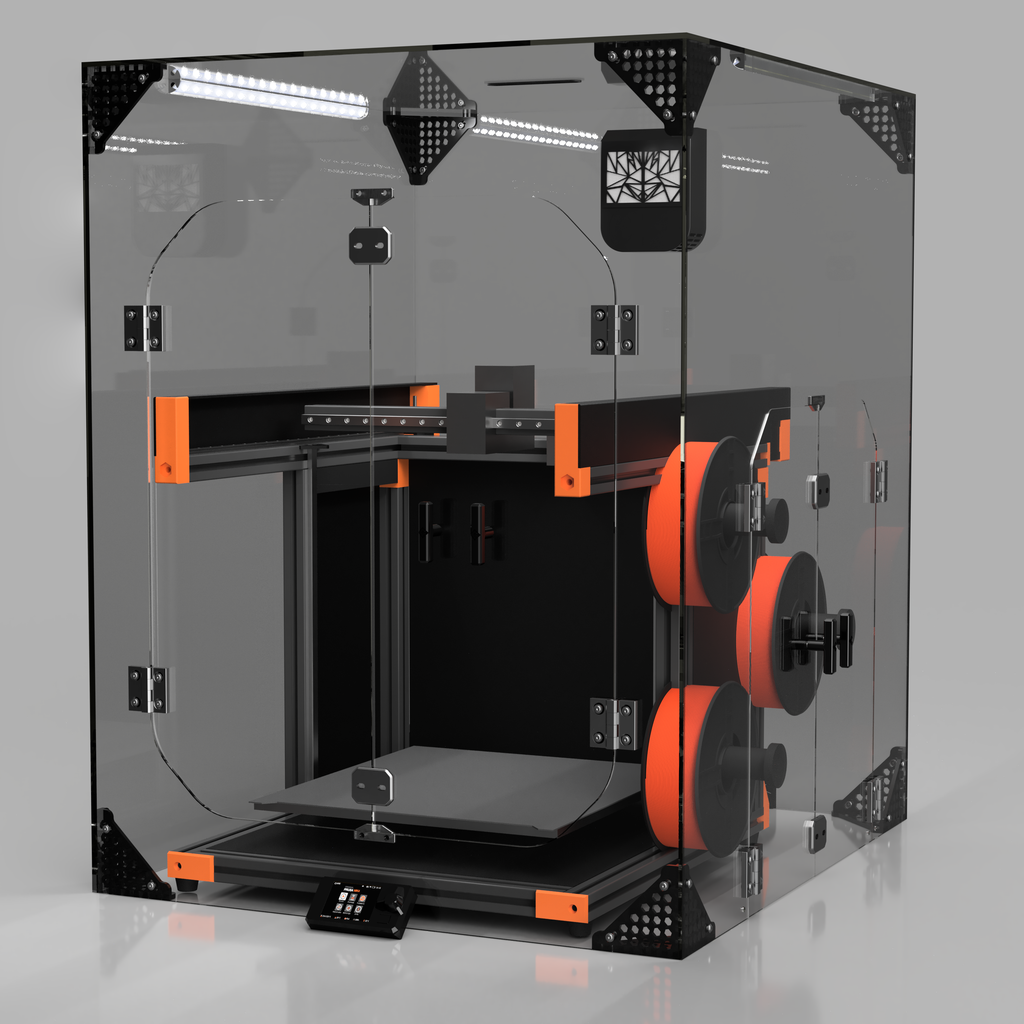 Enclosure Kit Prusa XL 3D Printer Acrylic Enclosure – Clearview Plastics