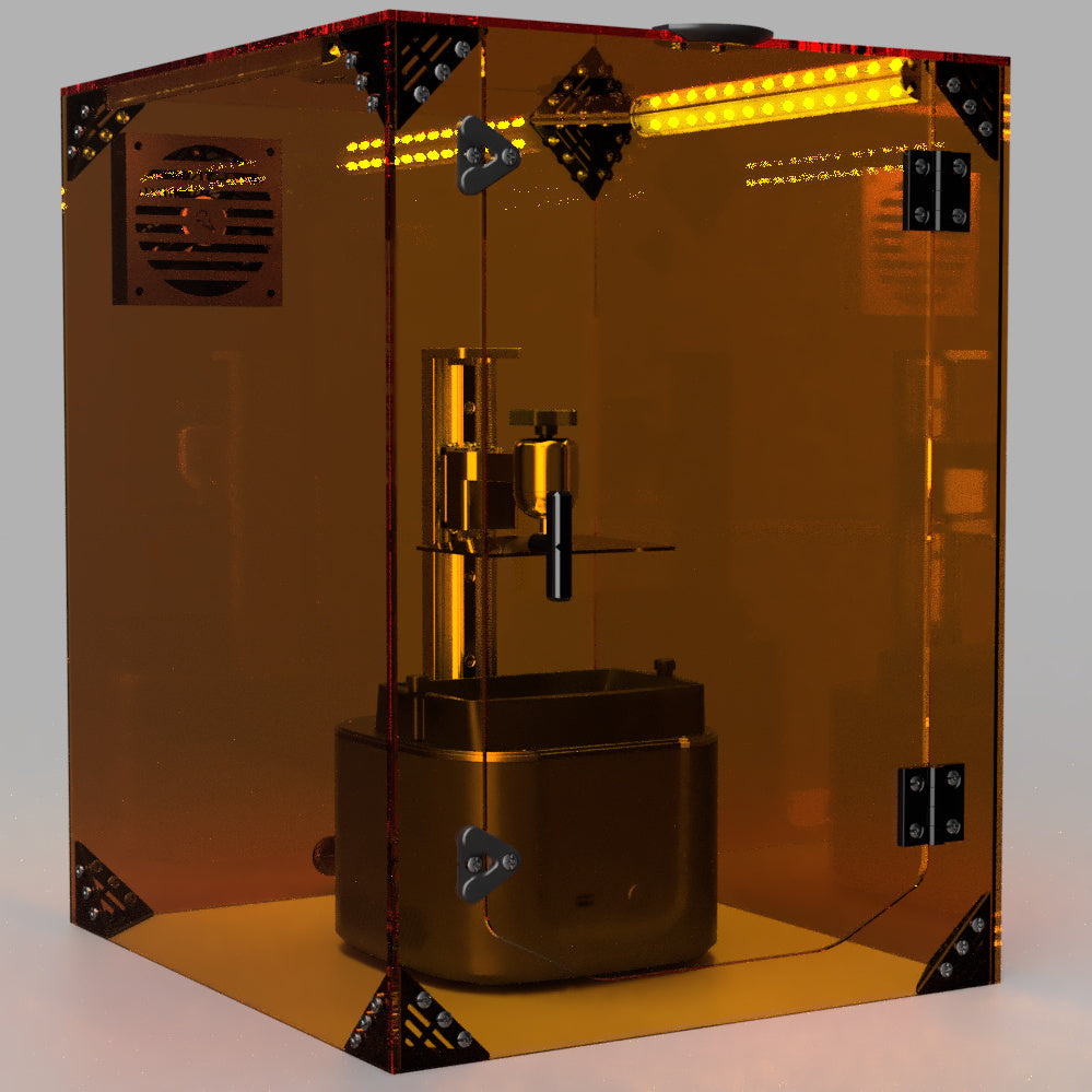 Elegoo Saturn Ultra SLA Resin 3D Printer Enclosure V2.0