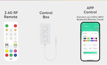 Controller with remote and App control