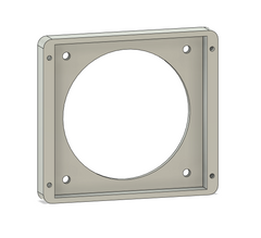 Bambu H2S/D/C/Pro Rear exhaust bracket kit for connecting exhaust hose