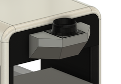 Exhaust Adapter for eufyMake E1 UV Printer - Fume Mitigation Add-On