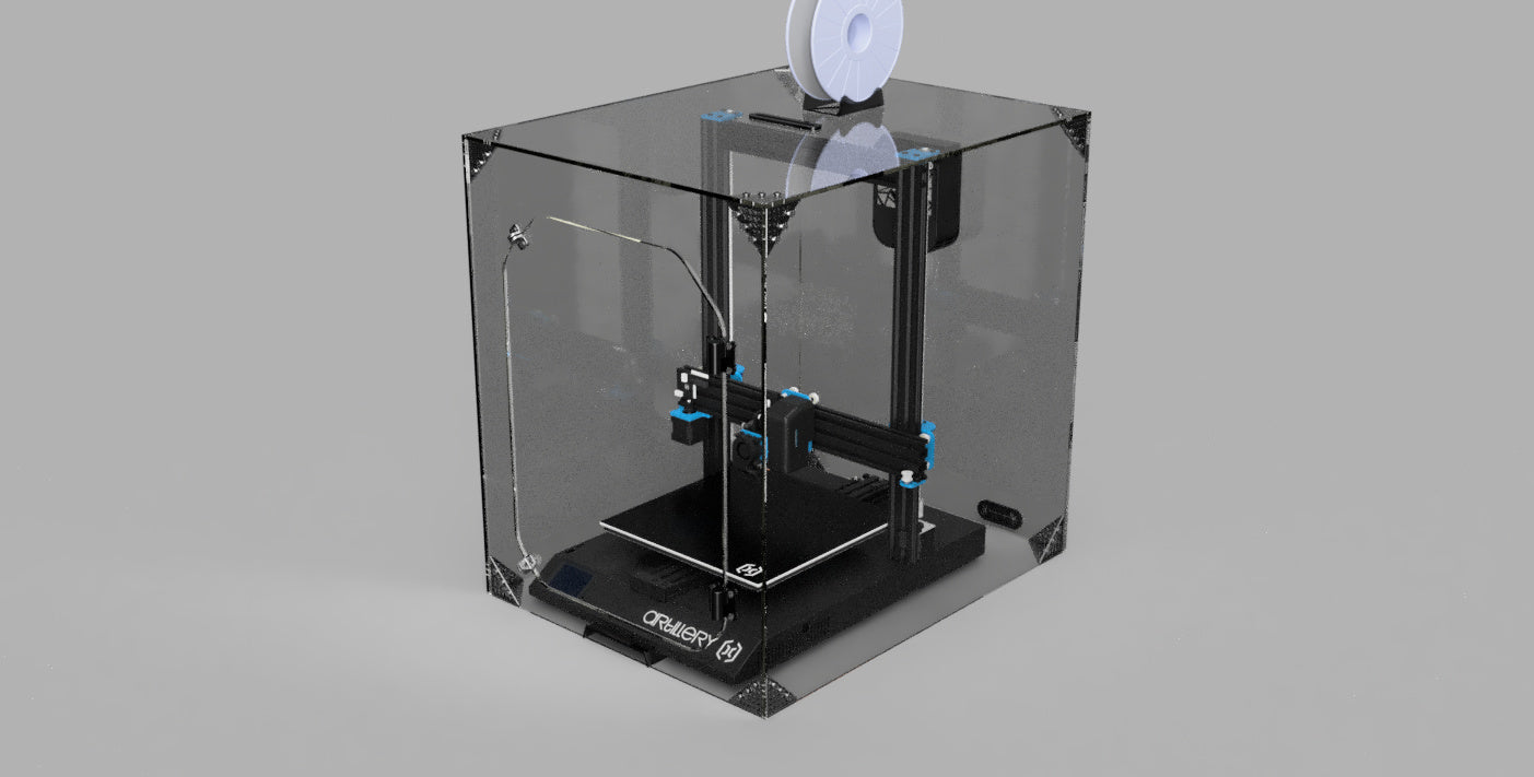 Artillery Sidewinder X3/X4 Pro 3D Printer Enclosure - Coming Soon