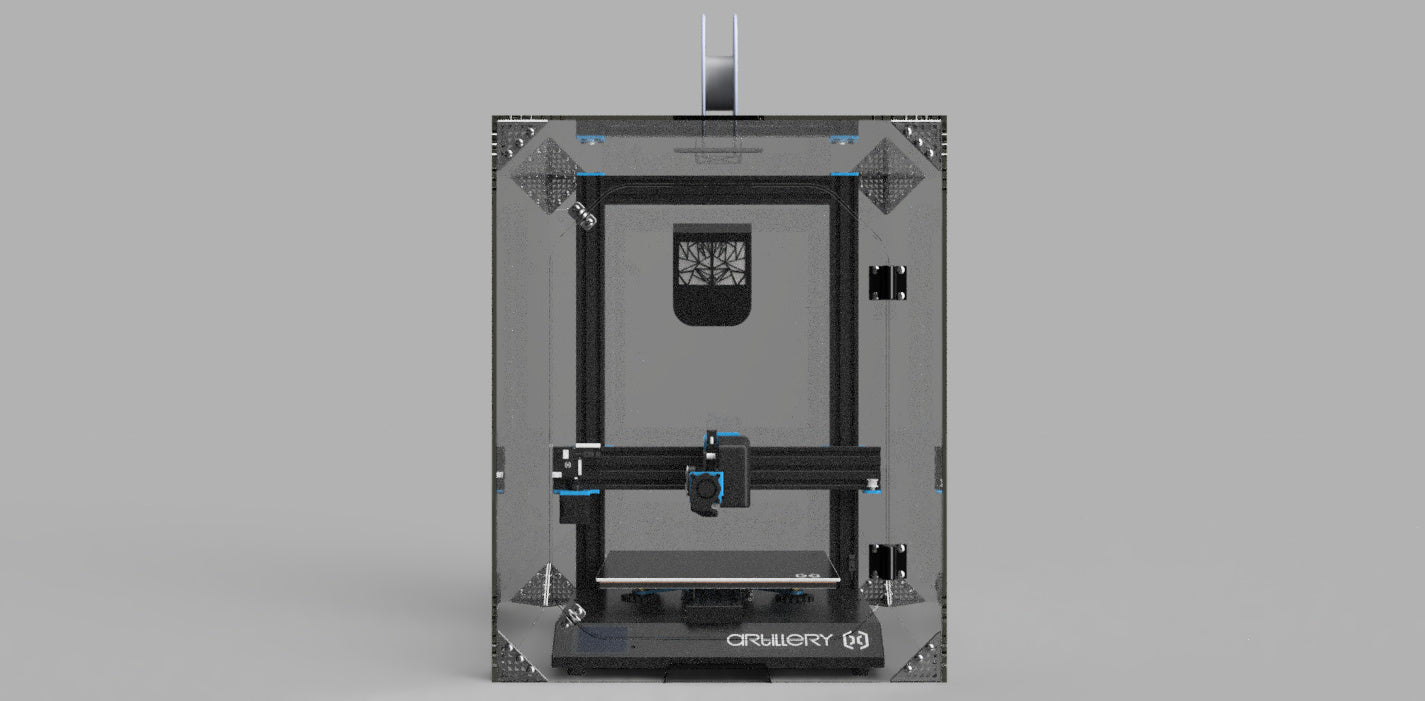 Artillery Sidewinder X3/X4 Plus 3D Printer Enclosure