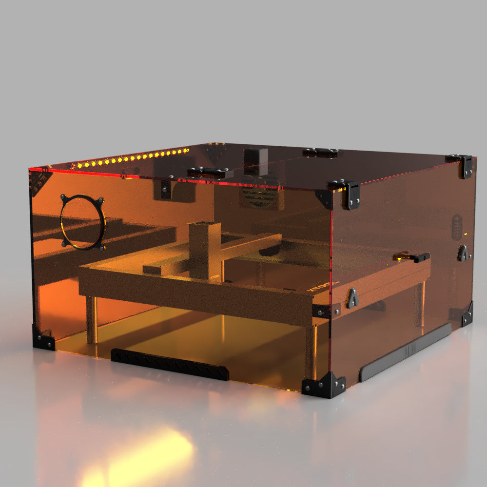 Laser Etch enclosure plans for 23X23 inch laser etcher
