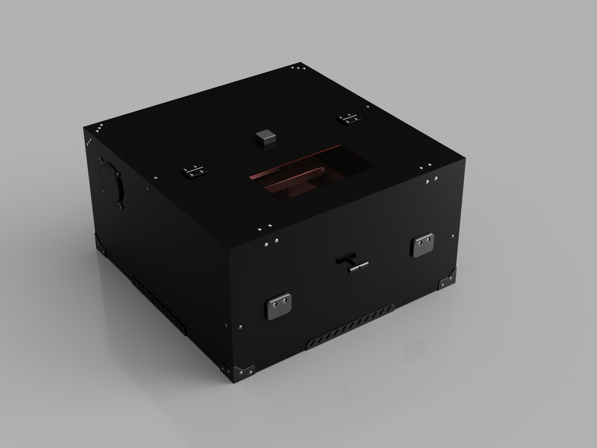 Universal OD 5+ IR/Diode/Fiber Laser Engraver Enclosure – 1064nm blocking window
