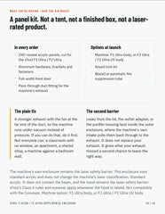 What you're buying and how the air moves: panel kit contents, options, the plain fix and the second barrier