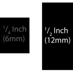 1/2" Thick Gauge Shelving - Professional Grade