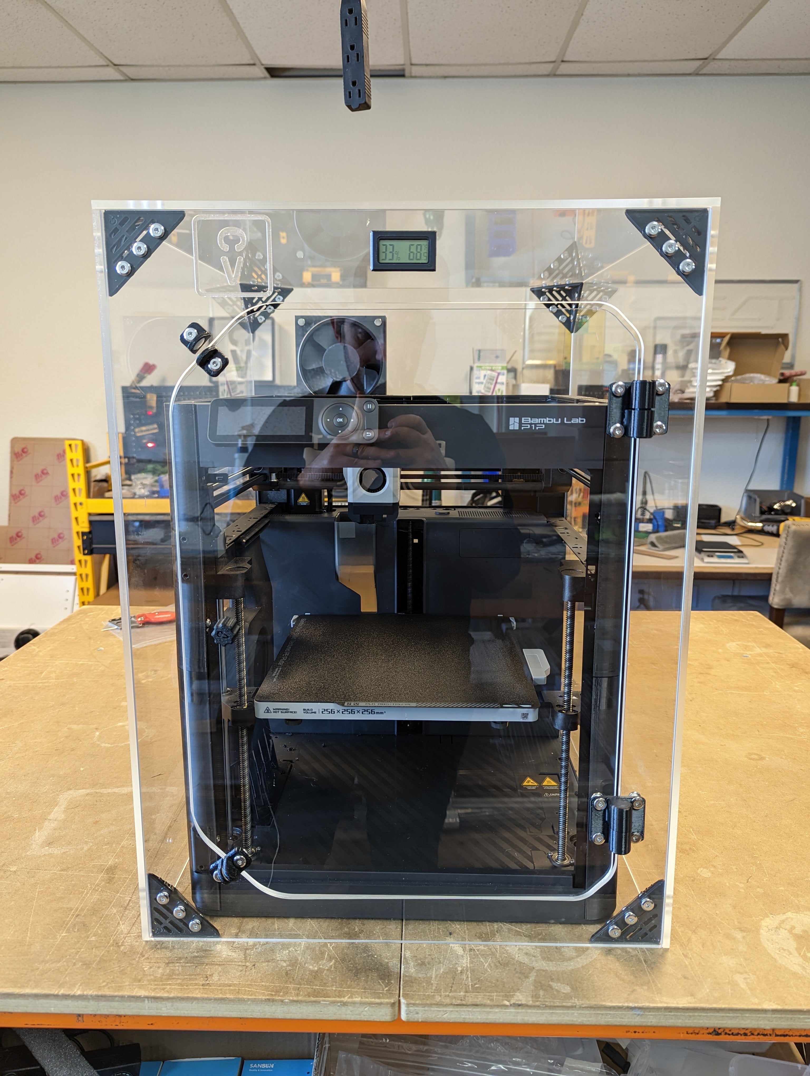 Bambu Labs P1P 3D printer Enclosure Kit – Clearview Plastics