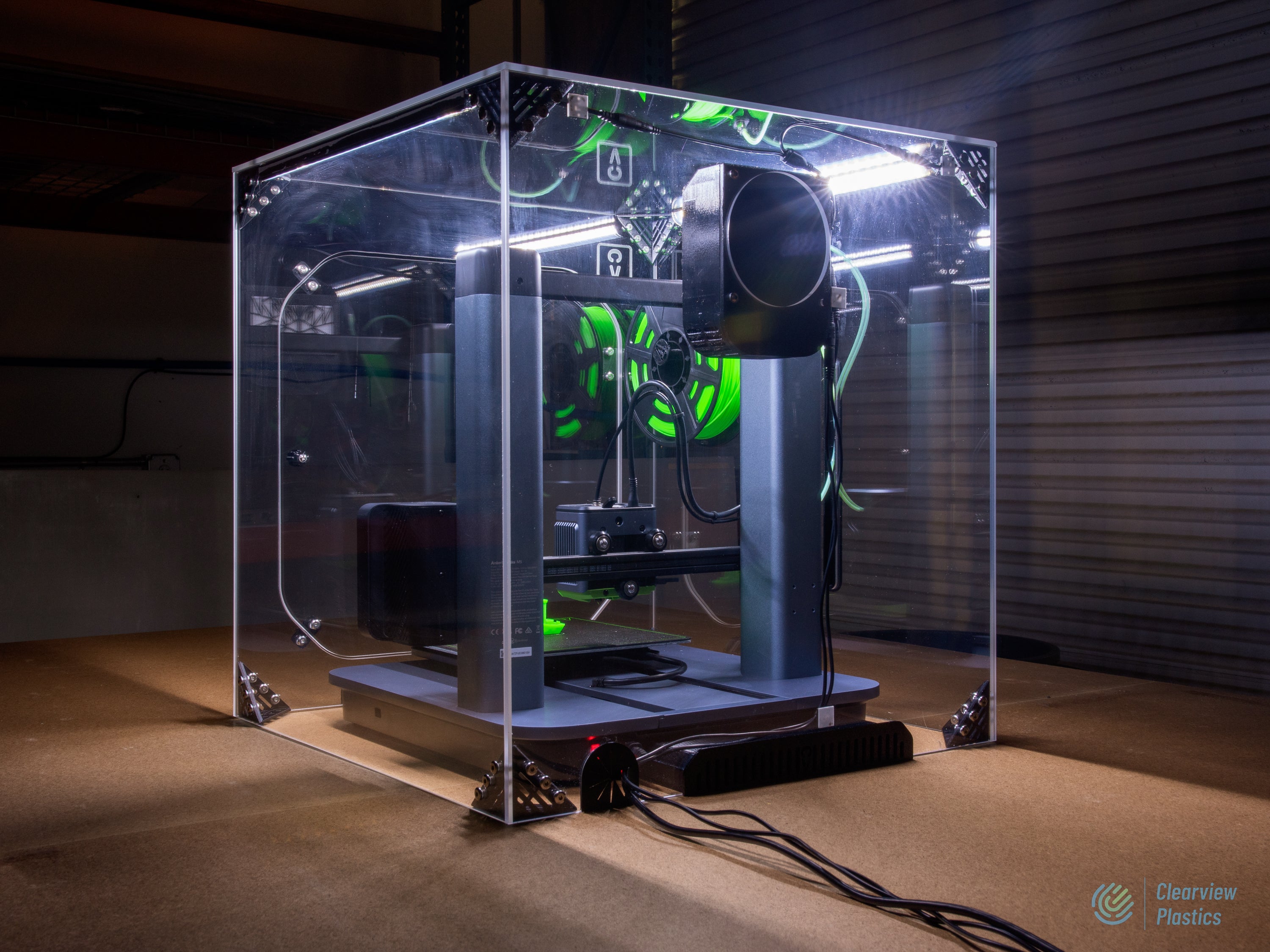 AnkerMake M5 3D printer Enclosure Kit – Clearview Plastics