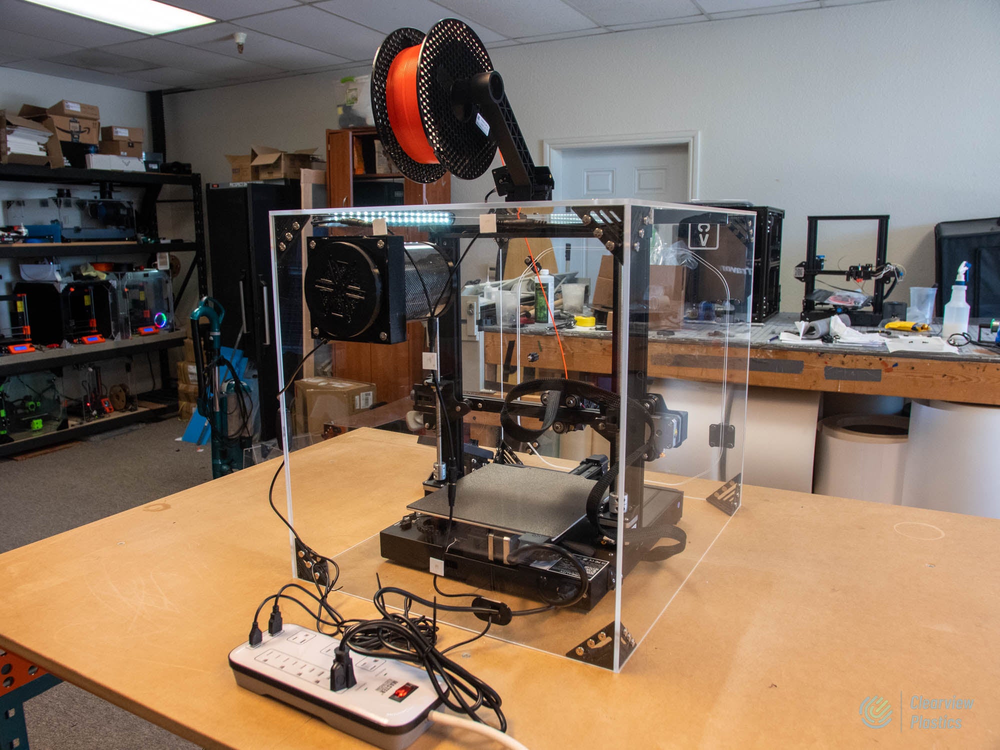 Creality Ender 3 S1 / S1 PRO 3D printer Enclosure - TF Acrylic