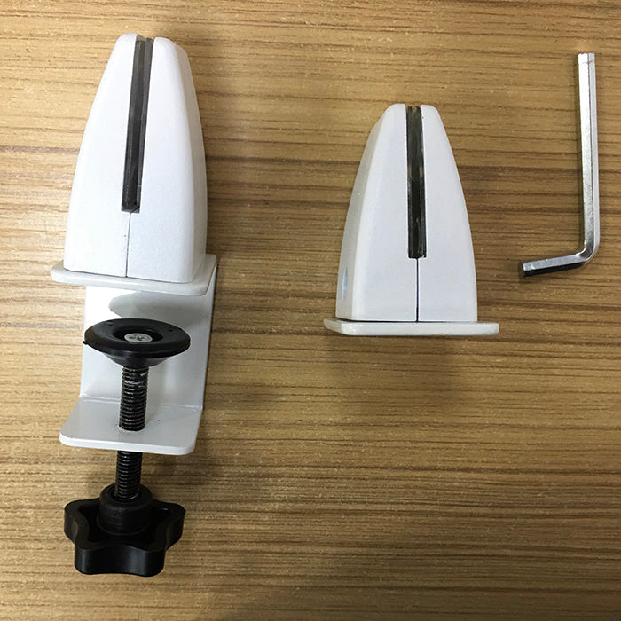 Computer Lab Screen Separator Computer Lab Divider Clamps and Panels – Clearview Plastics