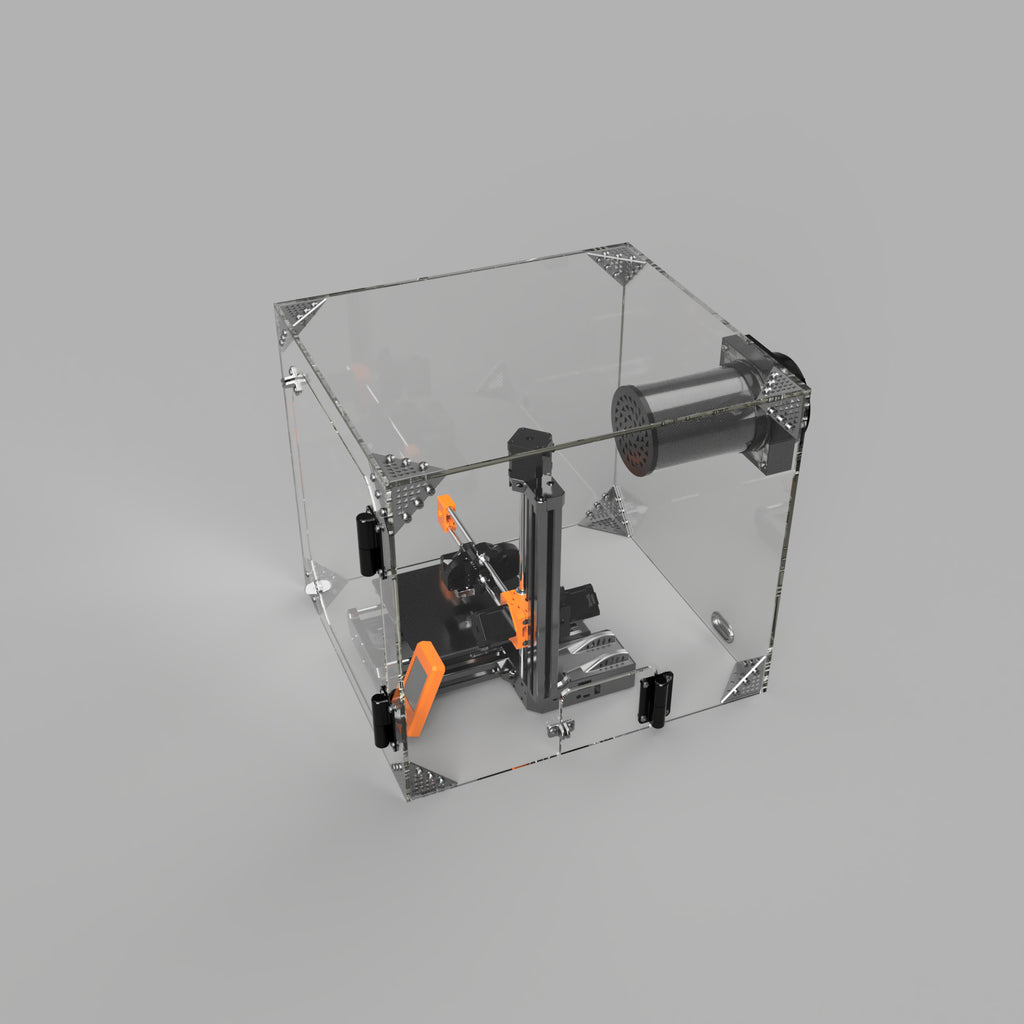 Prusa Mini Enclosure Acrylic Clearview Infinity Enclosure - 3D Printer ...