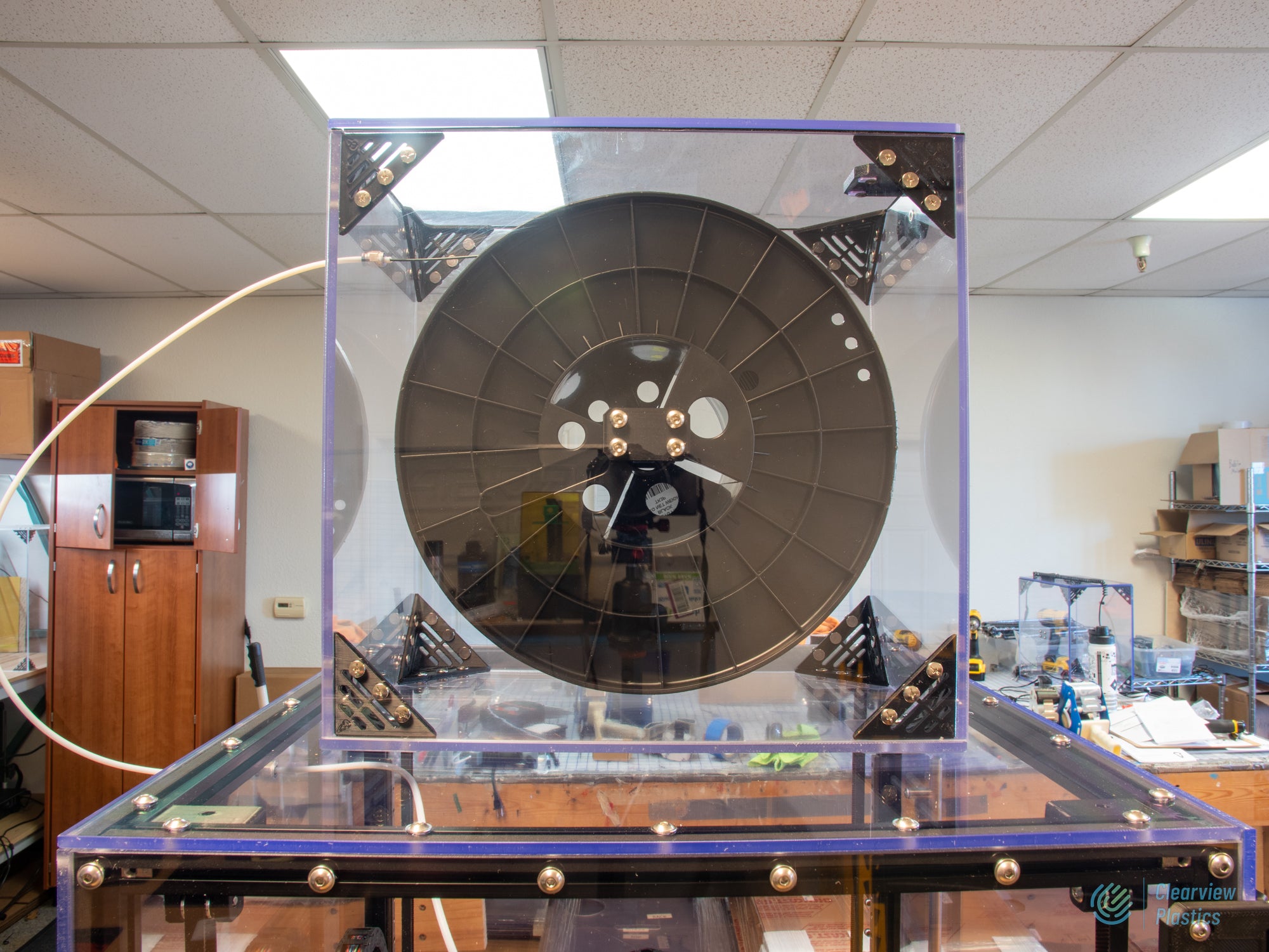 Texas Sized (5kg) Large Spool holder – Clearview Plastics