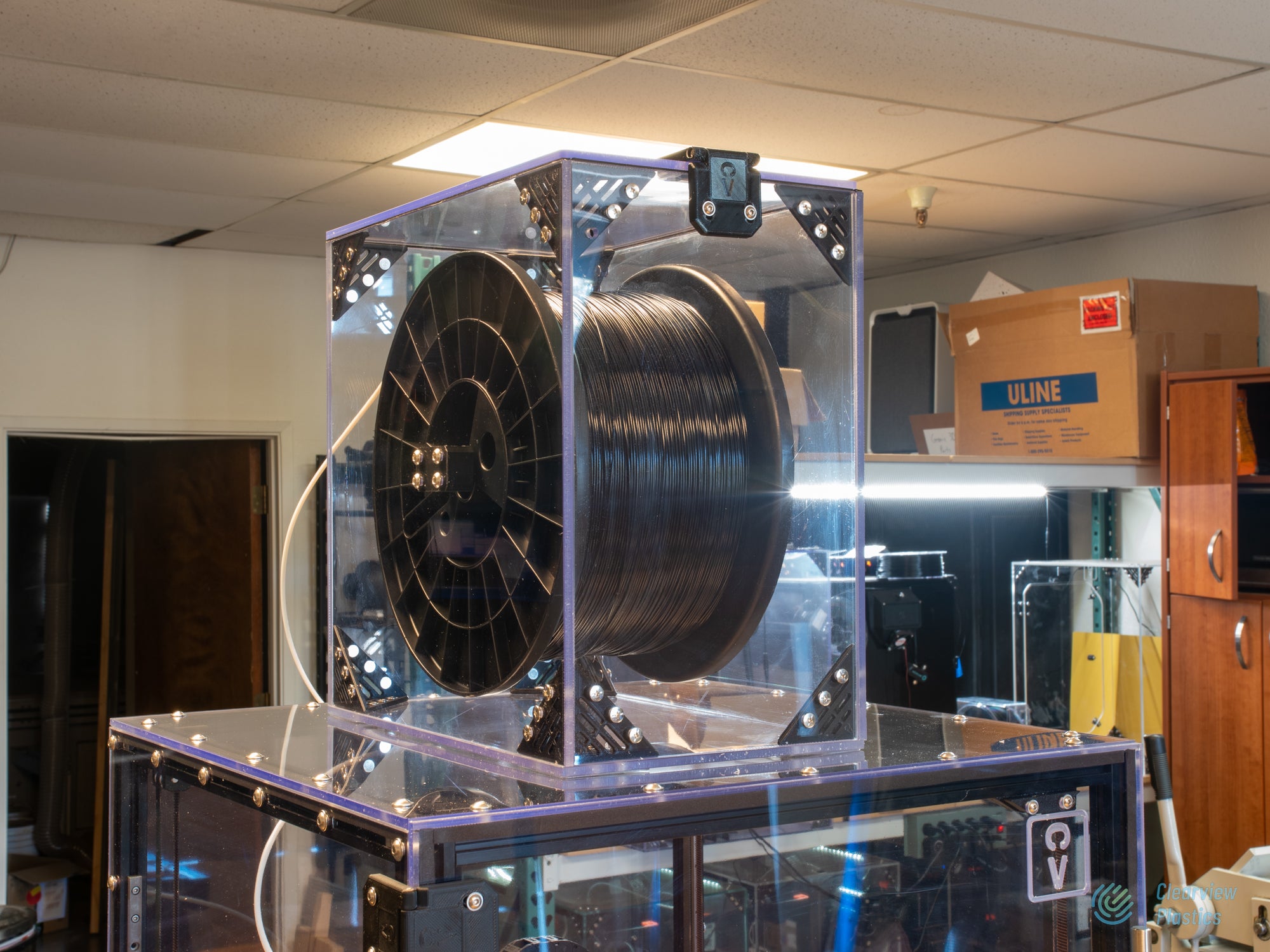 Stof oorsprong hebben zich vergist Clearview 5kg 3D printer spool holder Enclosure – Clearview Plastics