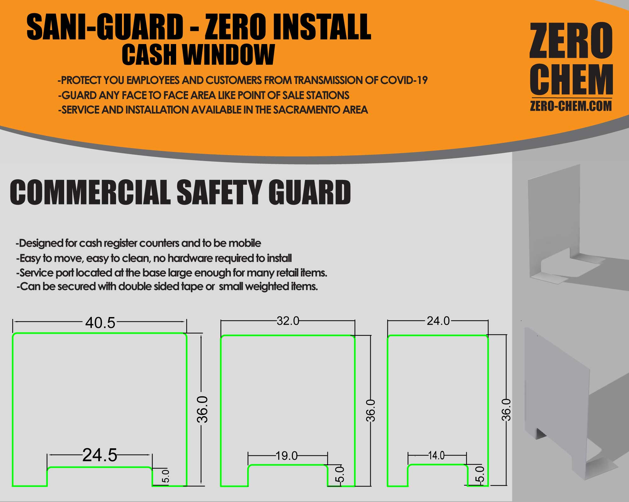 Saniguard Tools SaniGuard - Zero Install – Clearview Plastics